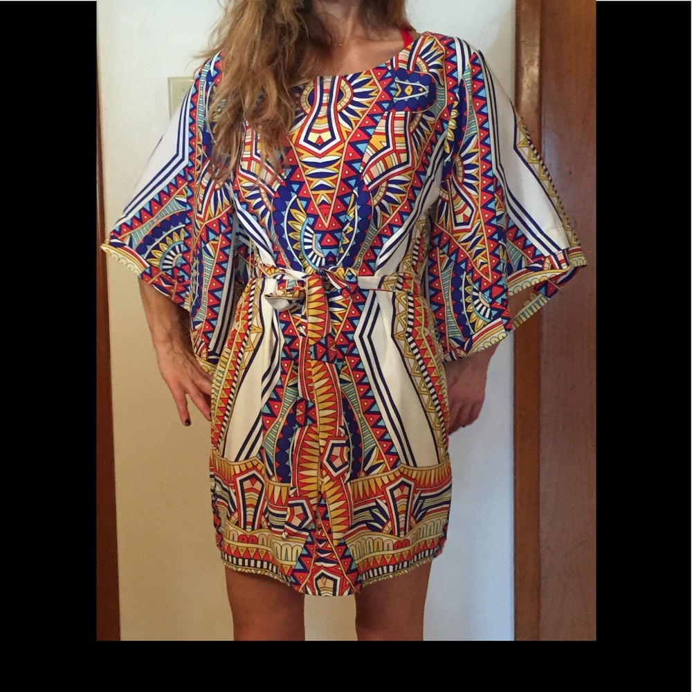 Women's multi-colored dress